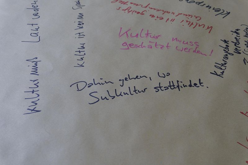 Austausch beim World Café